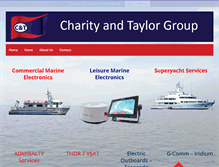 Tablet Screenshot of charityandtaylor.com
